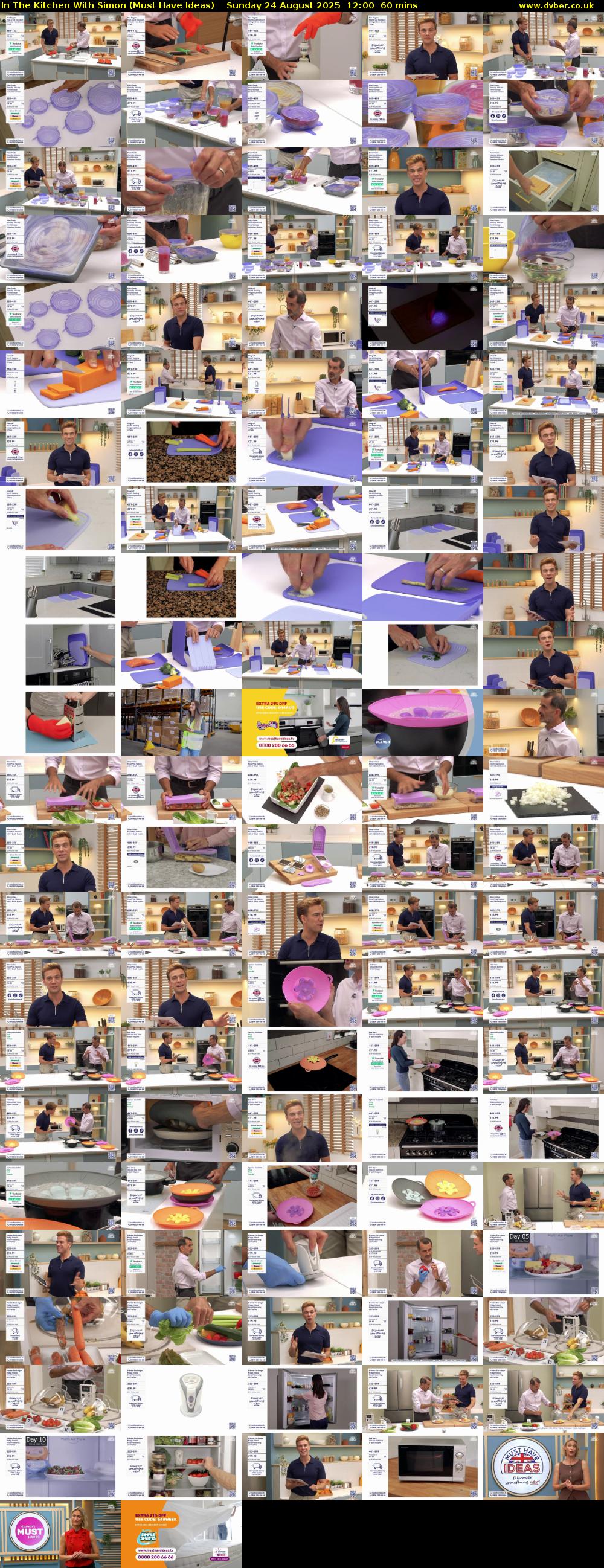 In The Kitchen With Simon (Must Have Ideas) Sunday 24 August 2025 12:00 - 13:00