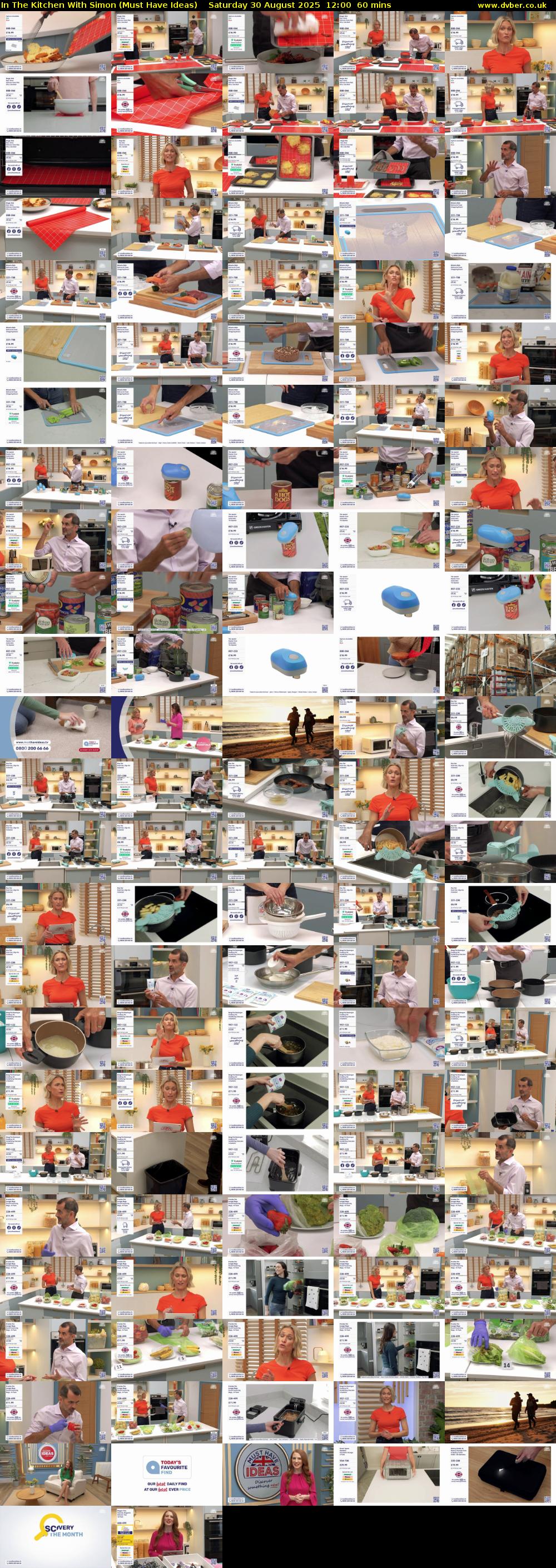 In The Kitchen With Simon (Must Have Ideas) Saturday 30 August 2025 12:00 - 13:00