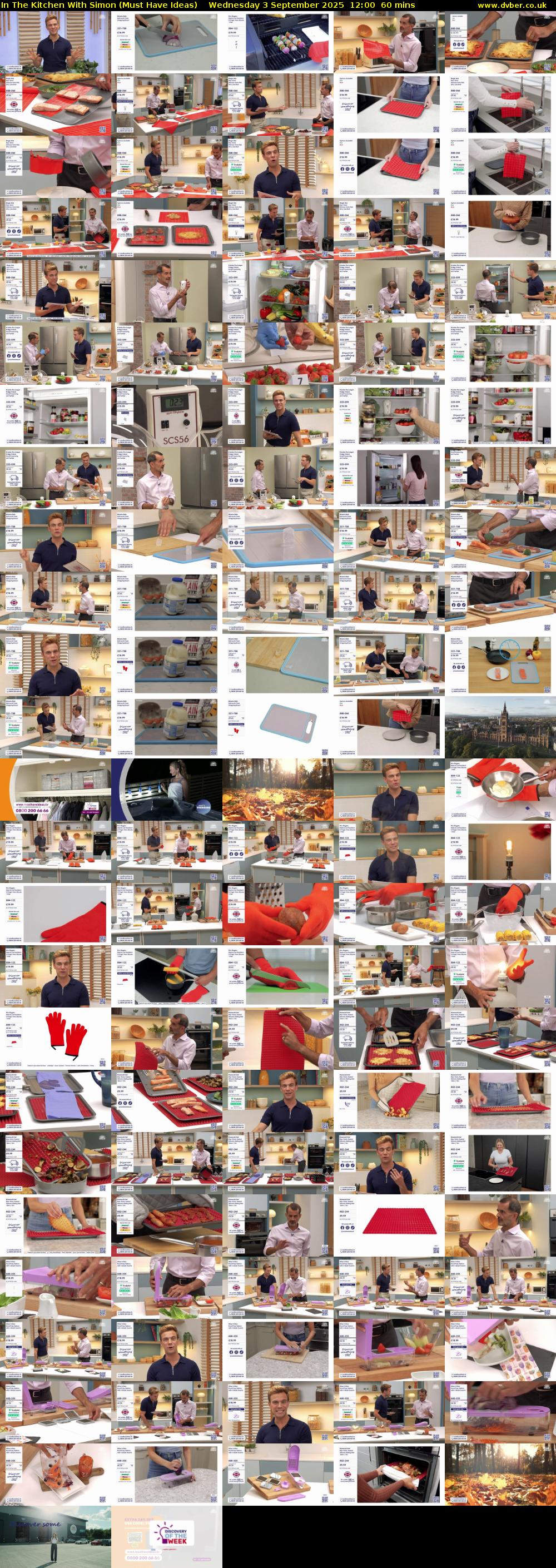 In The Kitchen With Simon (Must Have Ideas) Wednesday 3 September 2025 12:00 - 13:00