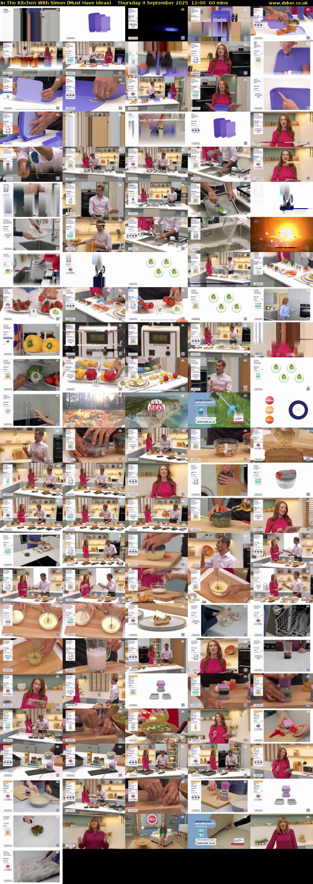 In The Kitchen With Simon (Must Have Ideas) Thursday 4 September 2025 12:00 - 13:00