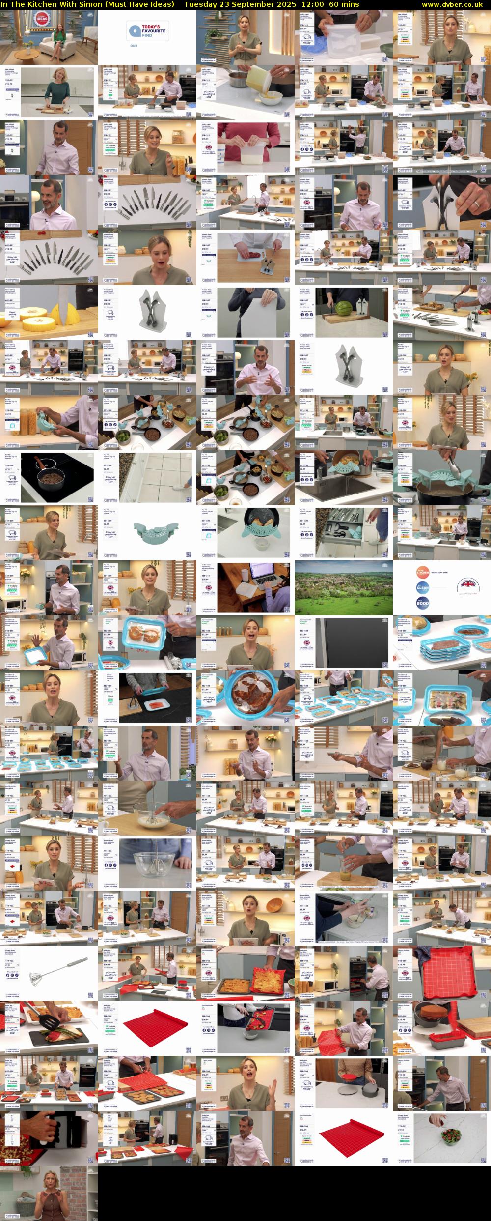 In The Kitchen With Simon (Must Have Ideas) Tuesday 23 September 2025 12:00 - 13:00