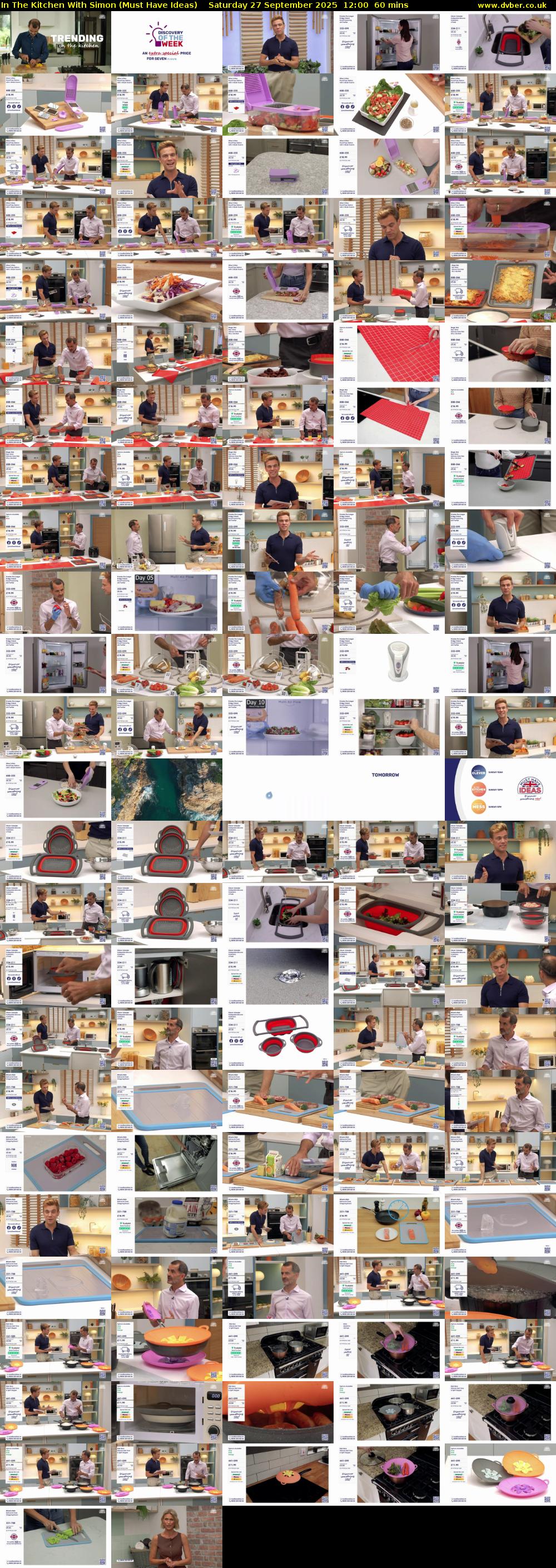 In The Kitchen With Simon (Must Have Ideas) Saturday 27 September 2025 12:00 - 13:00