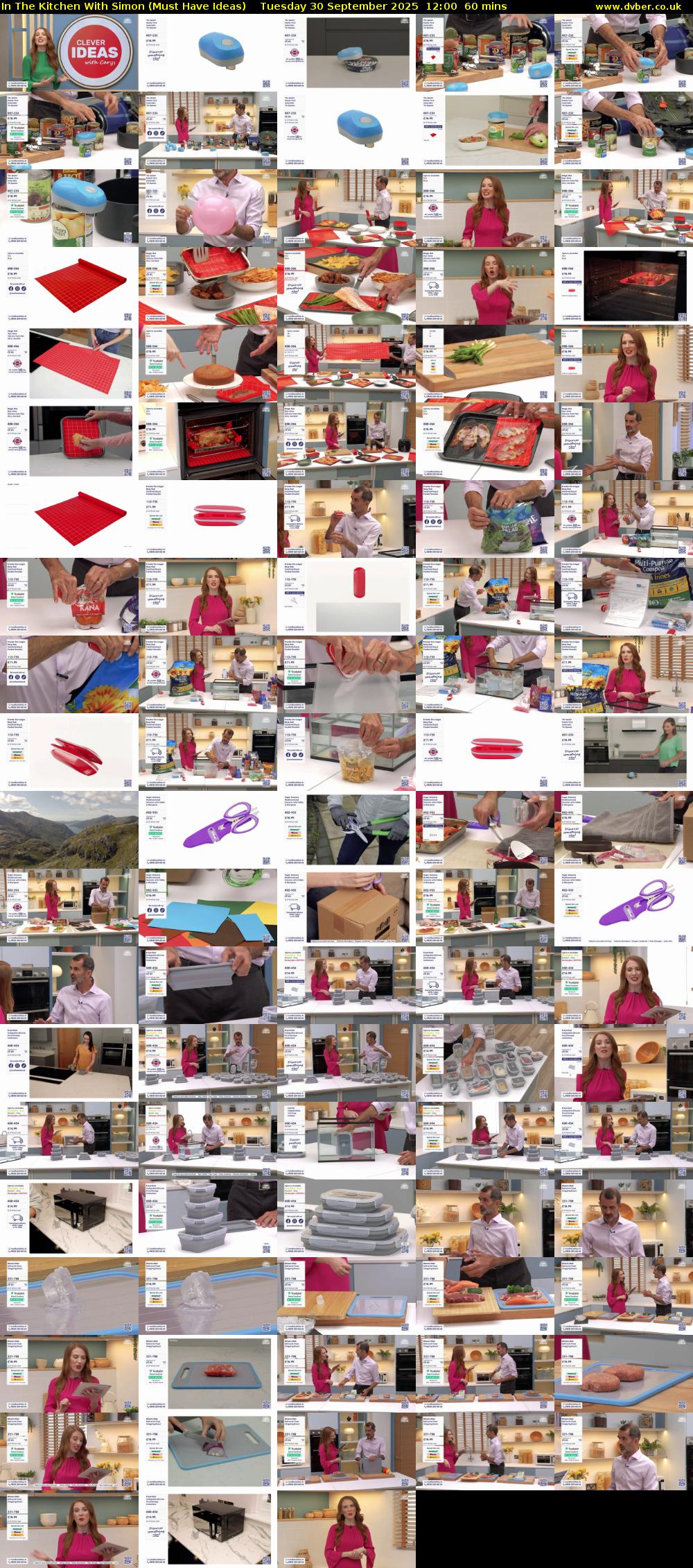 In The Kitchen With Simon (Must Have Ideas) Tuesday 30 September 2025 12:00 - 13:00