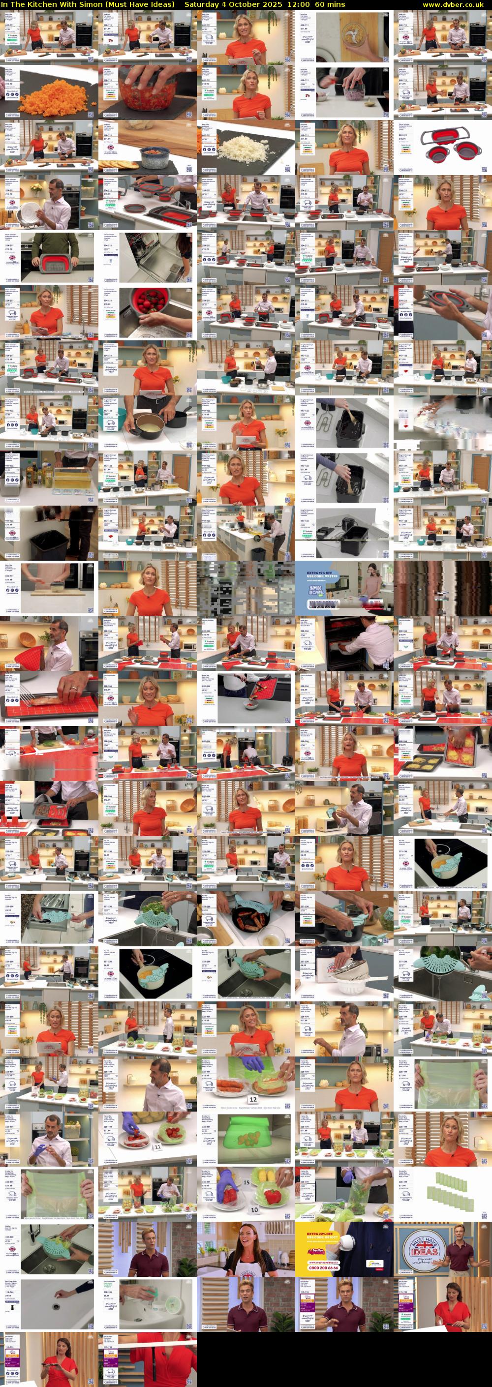 In The Kitchen With Simon (Must Have Ideas) Saturday 4 October 2025 12:00 - 13:00