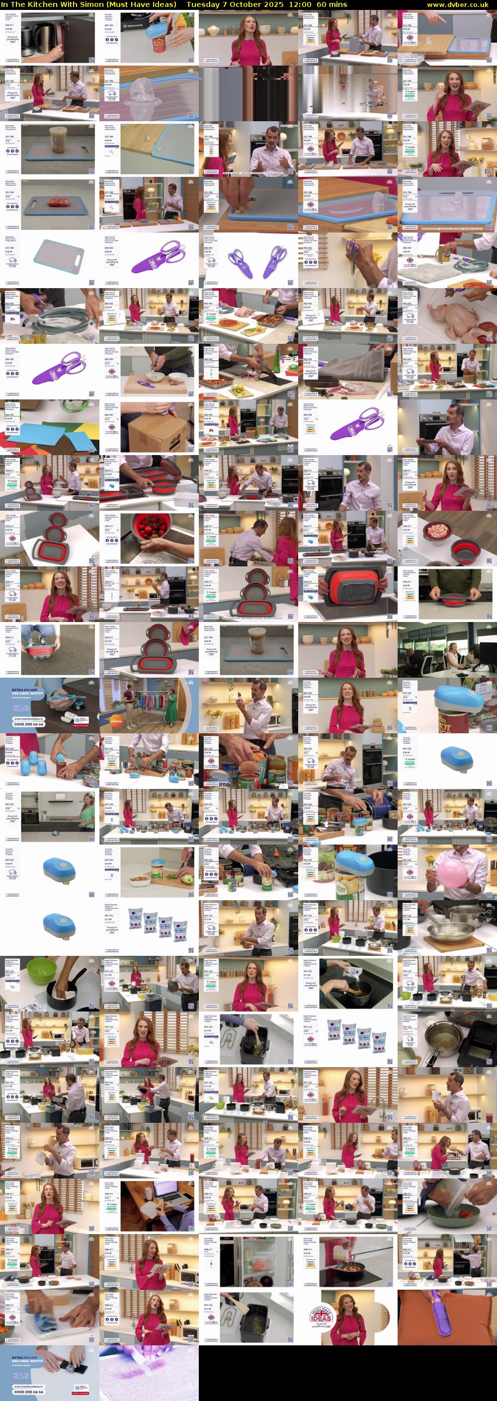 In The Kitchen With Simon (Must Have Ideas) Tuesday 7 October 2025 12:00 - 13:00