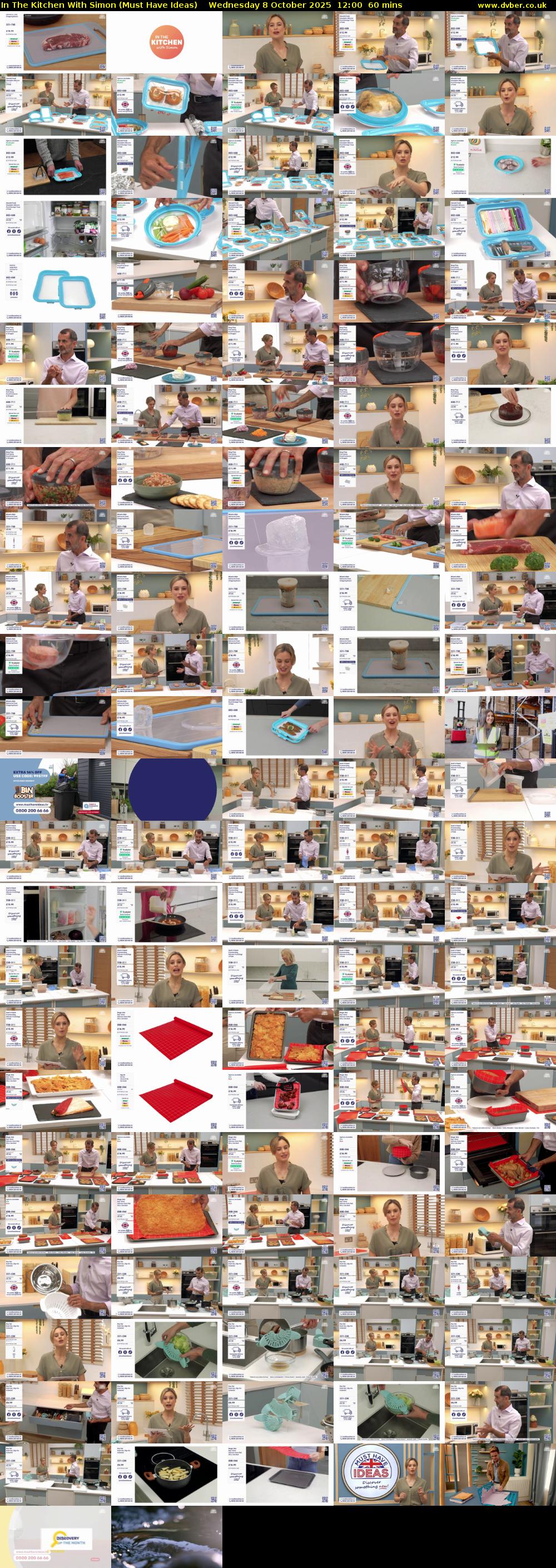 In The Kitchen With Simon (Must Have Ideas) Wednesday 8 October 2025 12:00 - 13:00