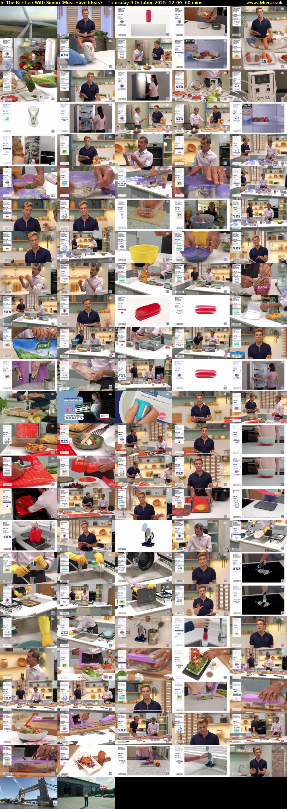 In The Kitchen With Simon (Must Have Ideas) Thursday 9 October 2025 12:00 - 13:00