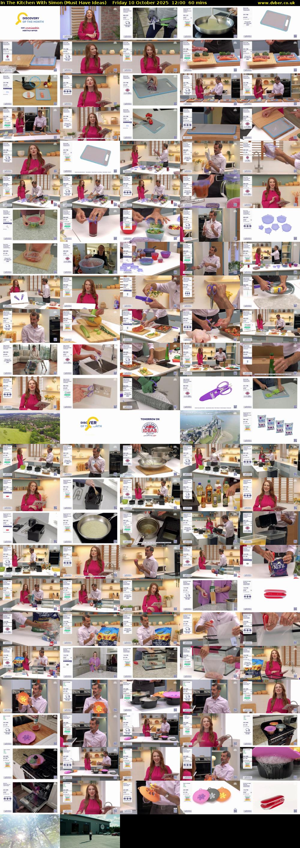 In The Kitchen With Simon (Must Have Ideas) Friday 10 October 2025 12:00 - 13:00