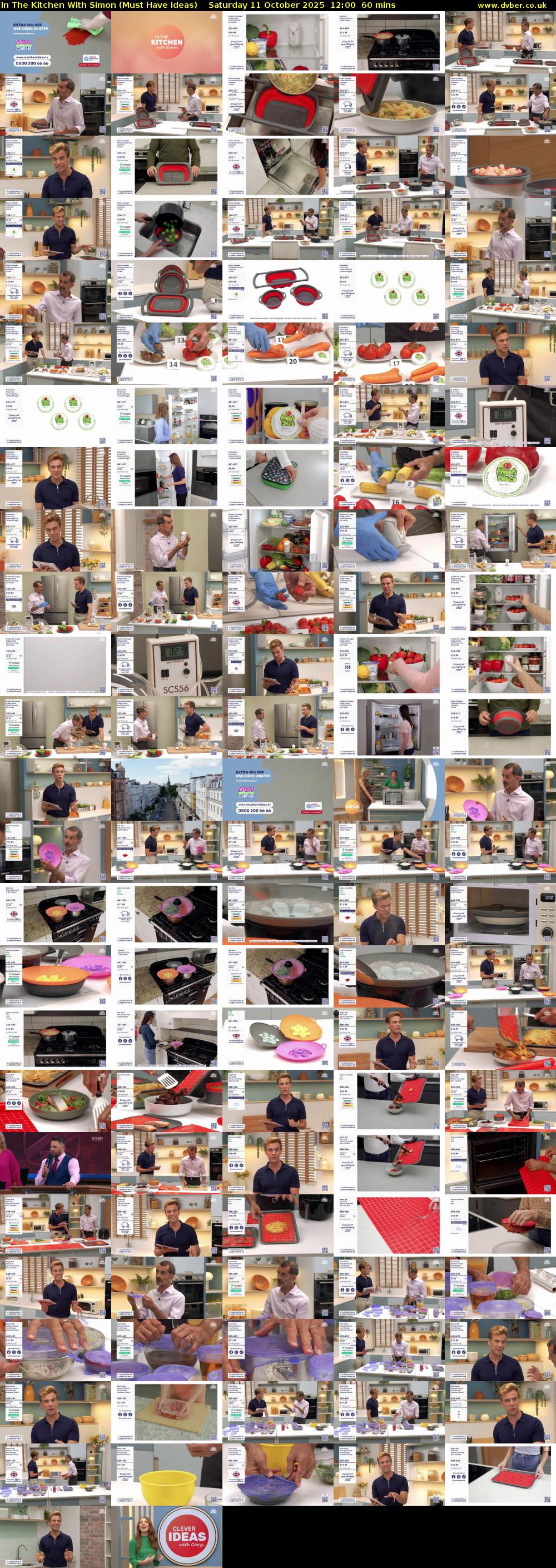 In The Kitchen With Simon (Must Have Ideas) Saturday 11 October 2025 12:00 - 13:00