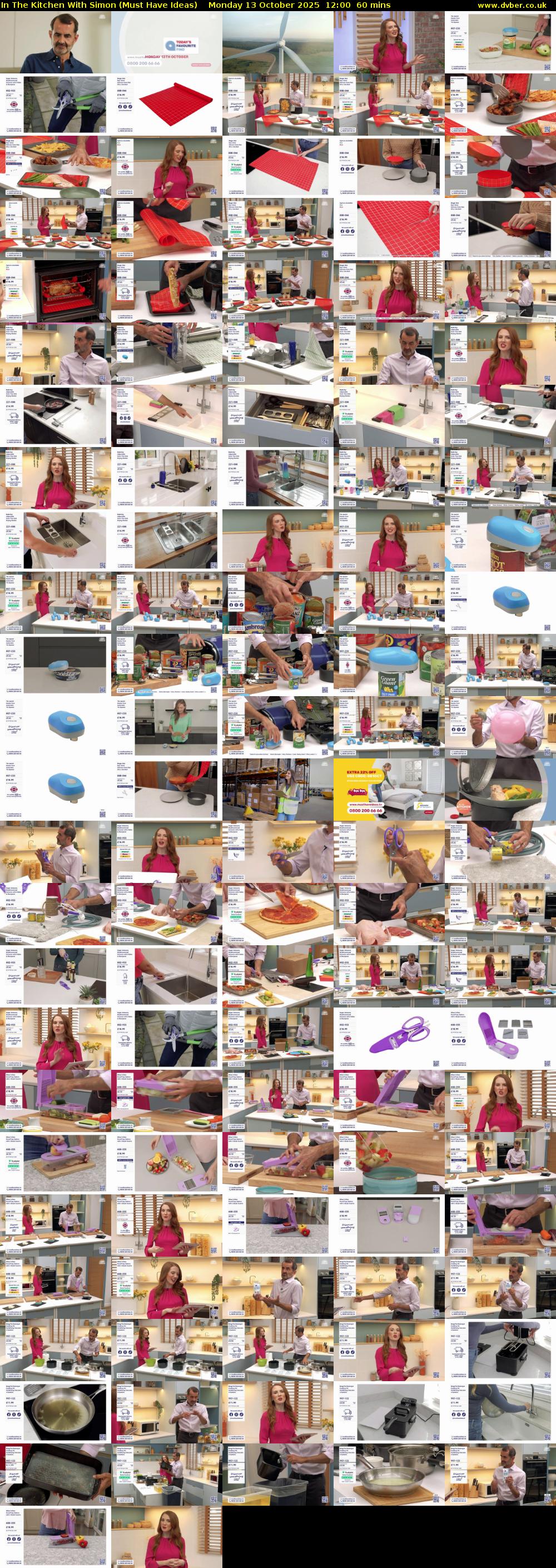 In The Kitchen With Simon (Must Have Ideas) Monday 13 October 2025 12:00 - 13:00