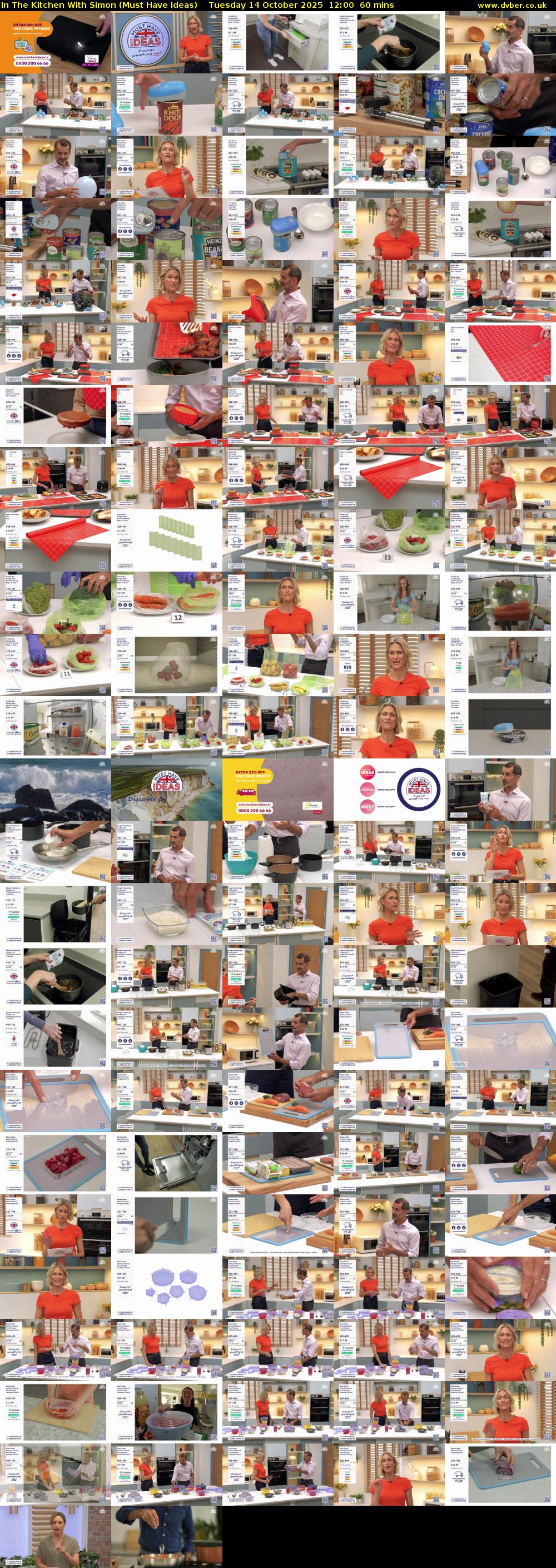 In The Kitchen With Simon (Must Have Ideas) Tuesday 14 October 2025 12:00 - 13:00