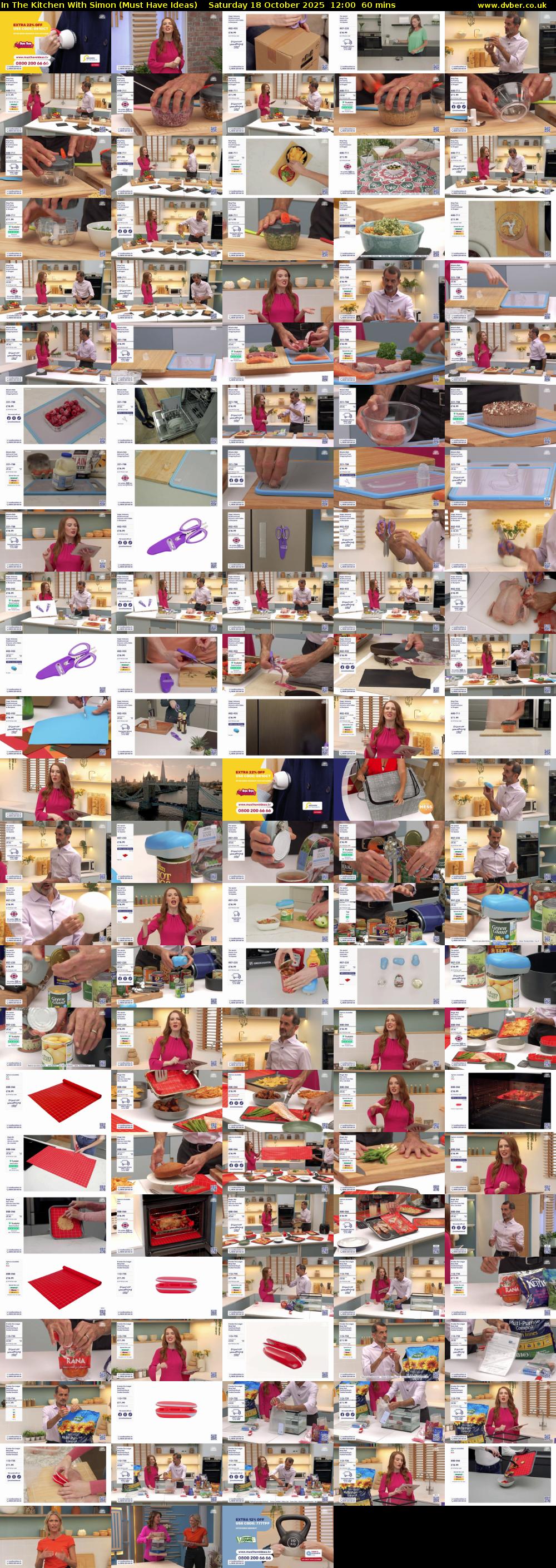 In The Kitchen With Simon (Must Have Ideas) Saturday 18 October 2025 12:00 - 13:00