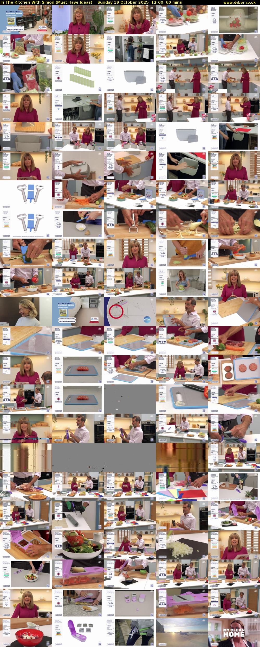 In The Kitchen With Simon (Must Have Ideas) Sunday 19 October 2025 12:00 - 13:00