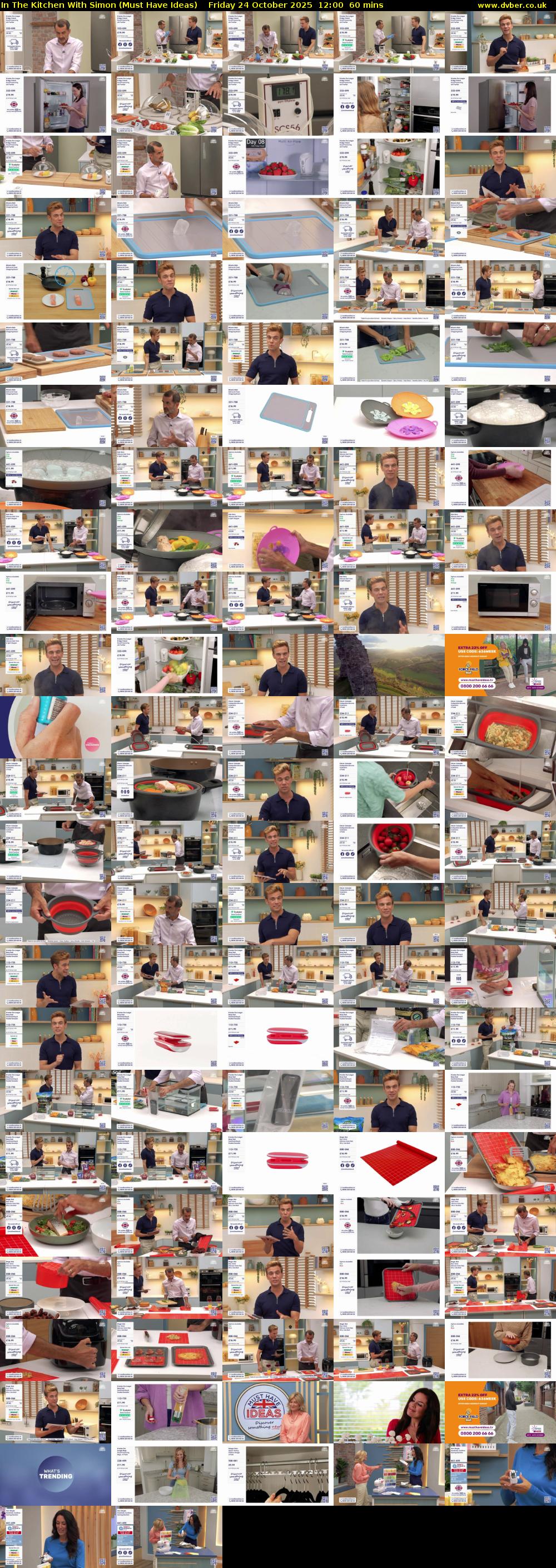 In The Kitchen With Simon (Must Have Ideas) Friday 24 October 2025 12:00 - 13:00