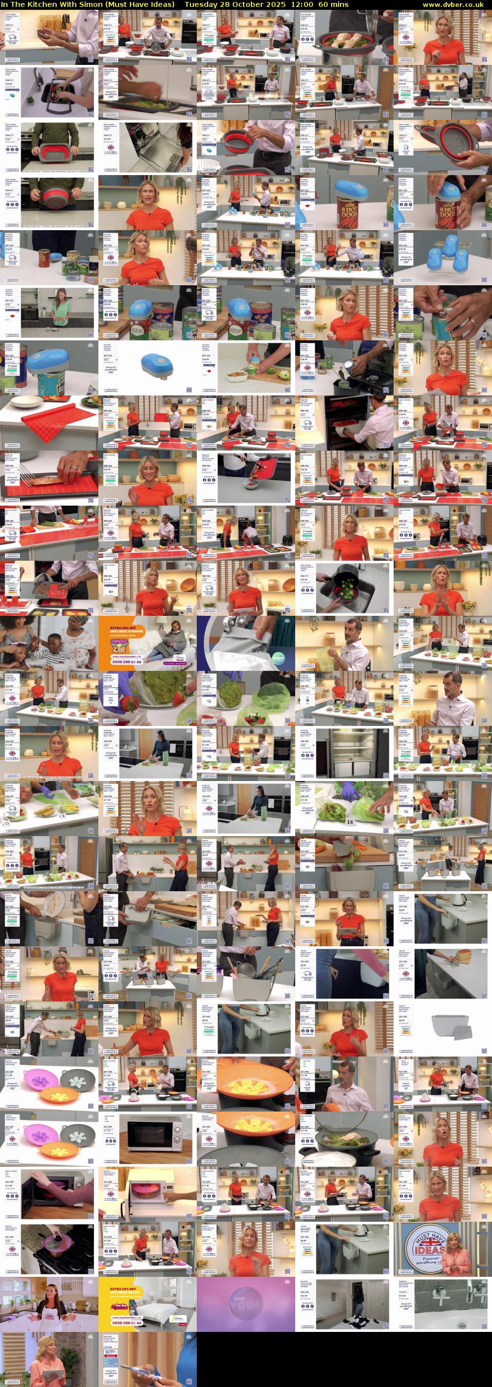 In The Kitchen With Simon (Must Have Ideas) Tuesday 28 October 2025 12:00 - 13:00