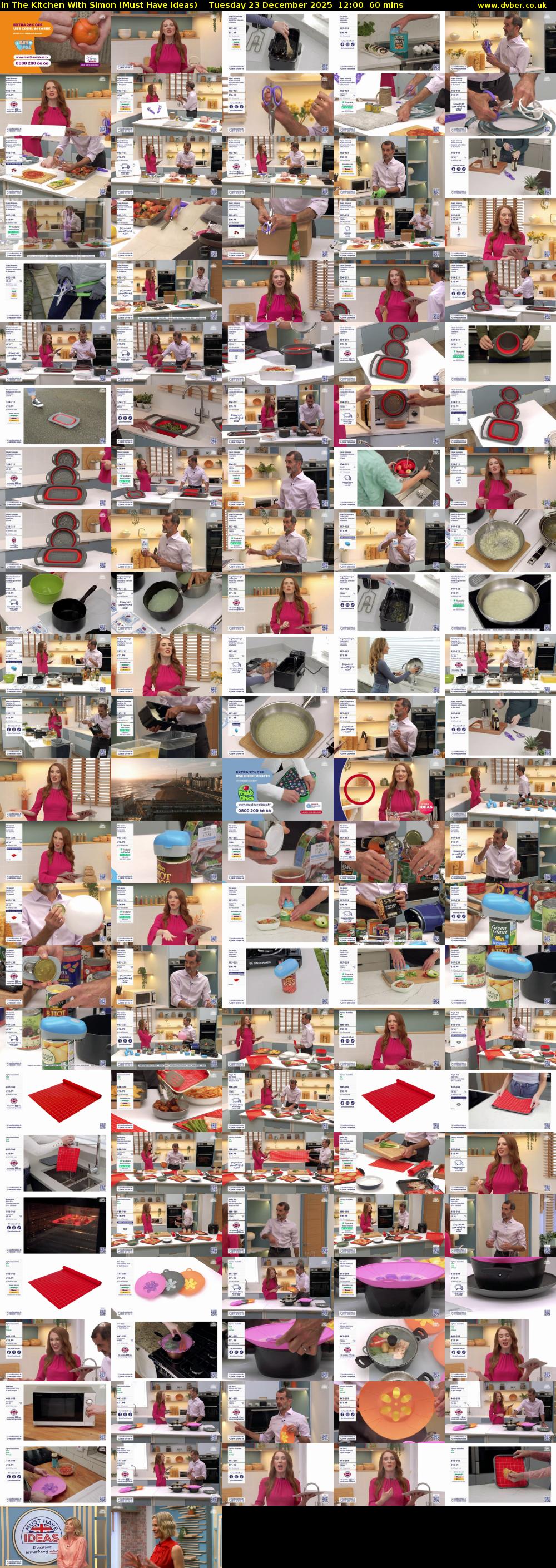 In The Kitchen With Simon (Must Have Ideas) Tuesday 23 December 2025 12:00 - 13:00