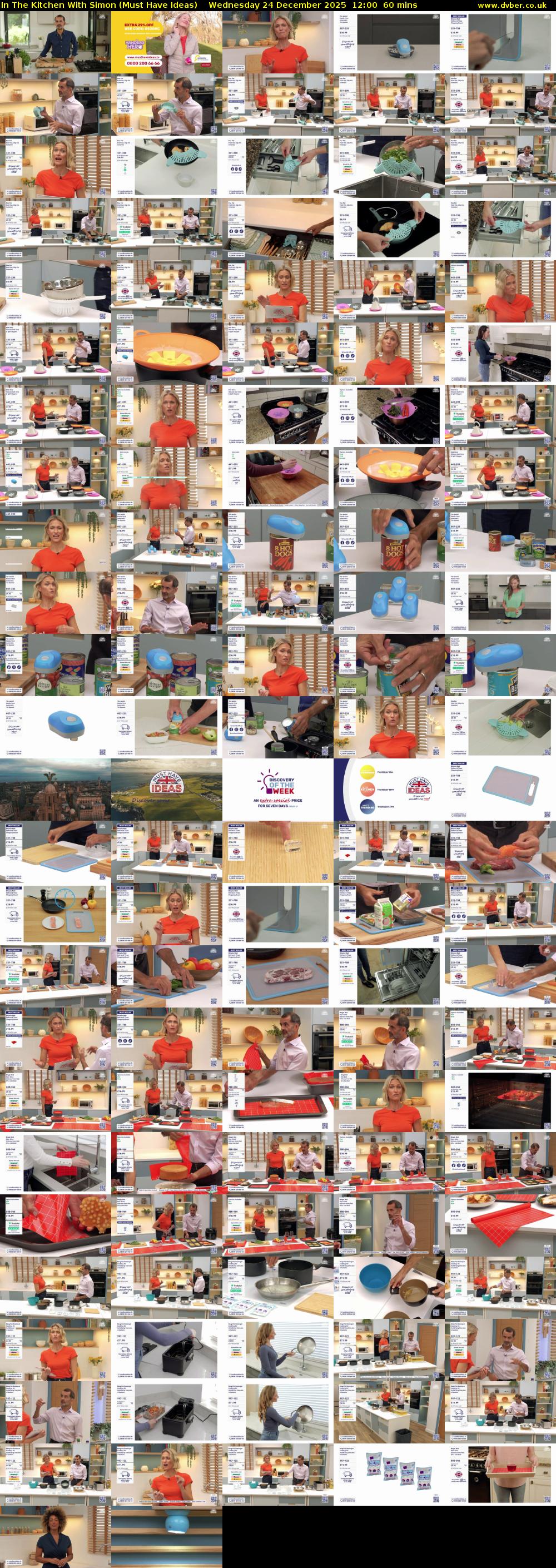 In The Kitchen With Simon (Must Have Ideas) Wednesday 24 December 2025 12:00 - 13:00