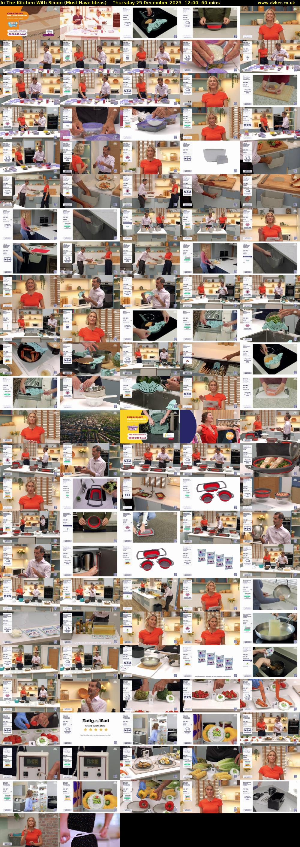 In The Kitchen With Simon (Must Have Ideas) Thursday 25 December 2025 12:00 - 13:00