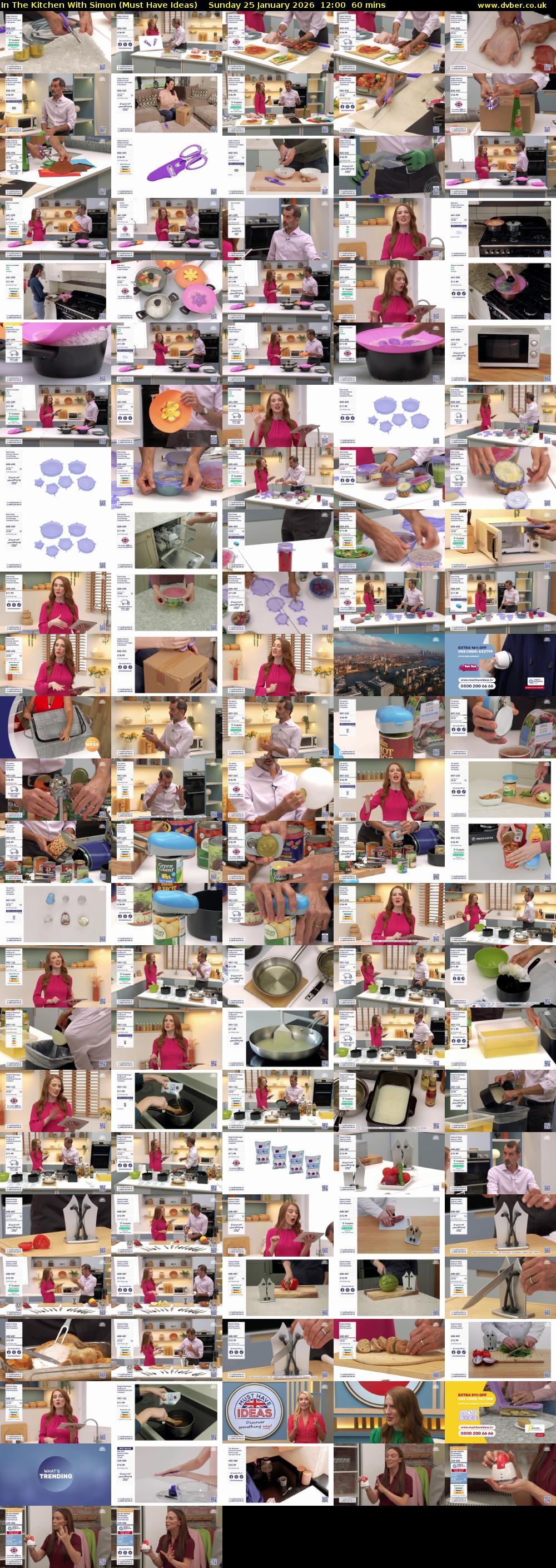 In The Kitchen With Simon (Must Have Ideas) Sunday 25 January 2026 12:00 - 13:00