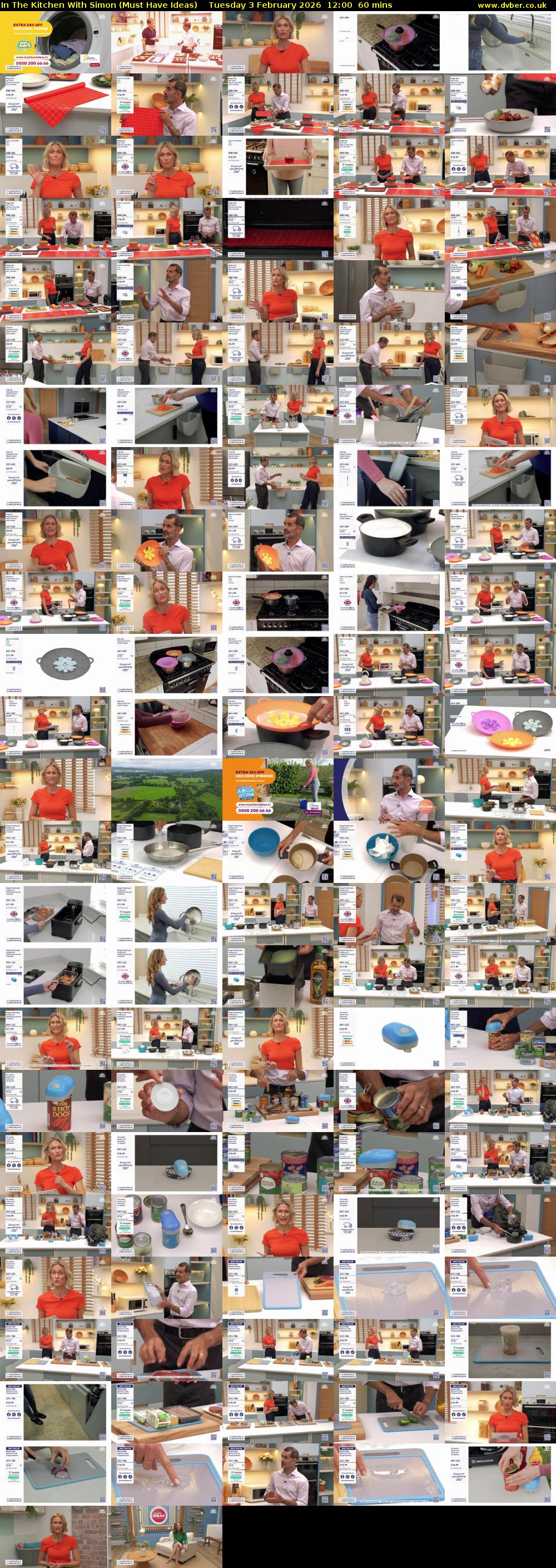 In The Kitchen With Simon (Must Have Ideas) Tuesday 3 February 2026 12:00 - 13:00
