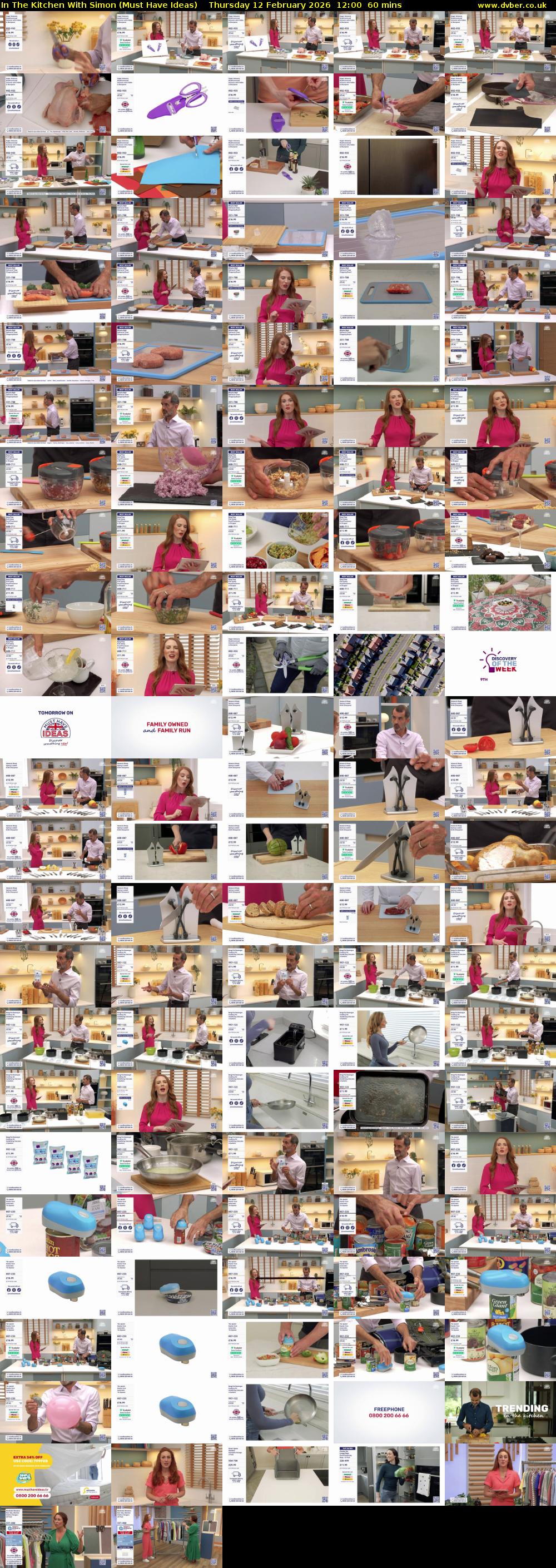 In The Kitchen With Simon (Must Have Ideas) Thursday 12 February 2026 12:00 - 13:00