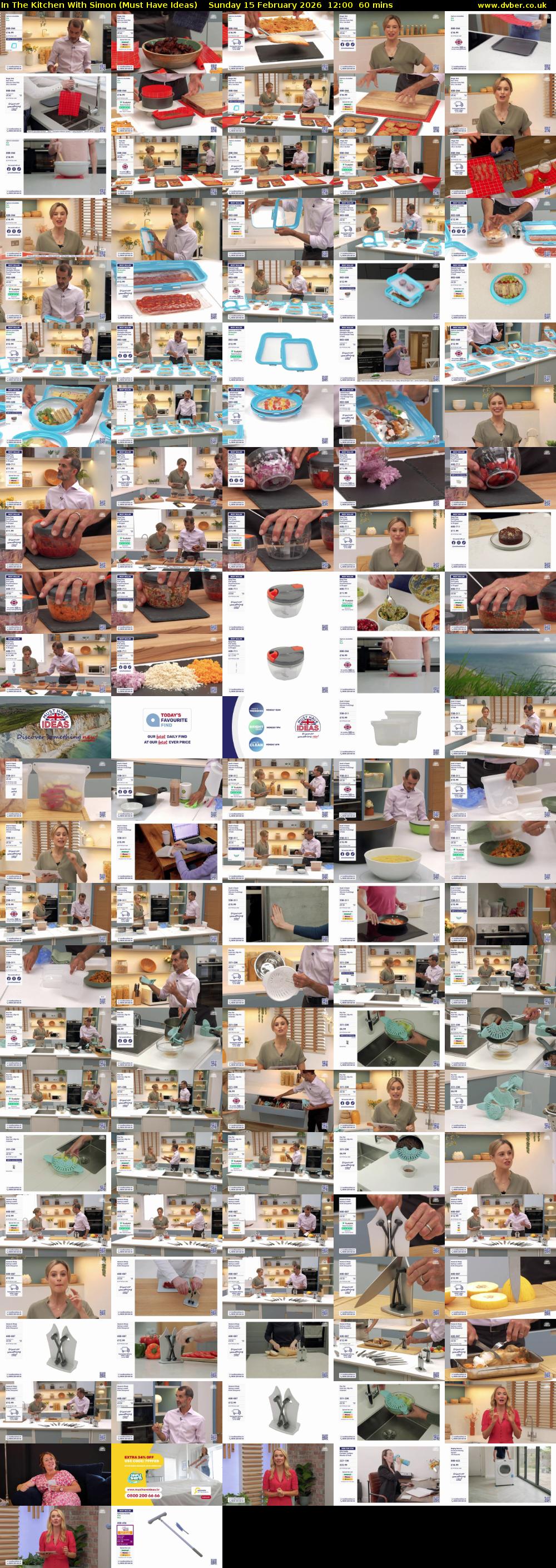 In The Kitchen With Simon (Must Have Ideas) Sunday 15 February 2026 12:00 - 13:00