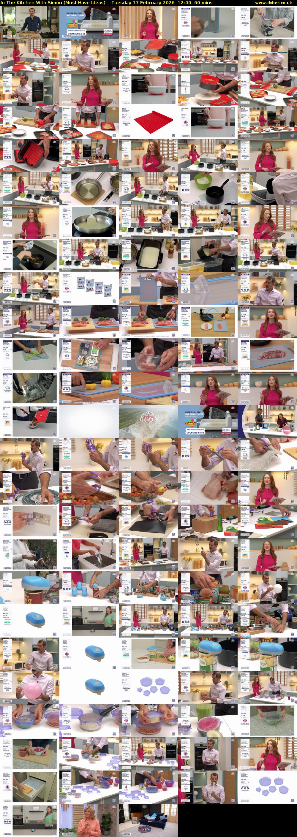 In The Kitchen With Simon (Must Have Ideas) Tuesday 17 February 2026 12:00 - 13:00
