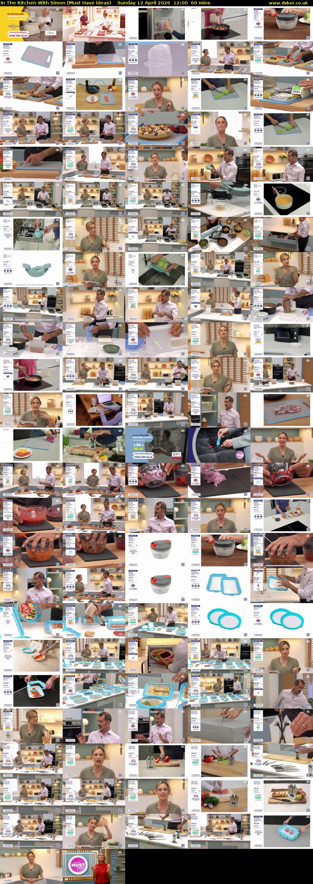 In The Kitchen With Simon (Must Have Ideas) Sunday 12 April 2026 12:00 - 13:00