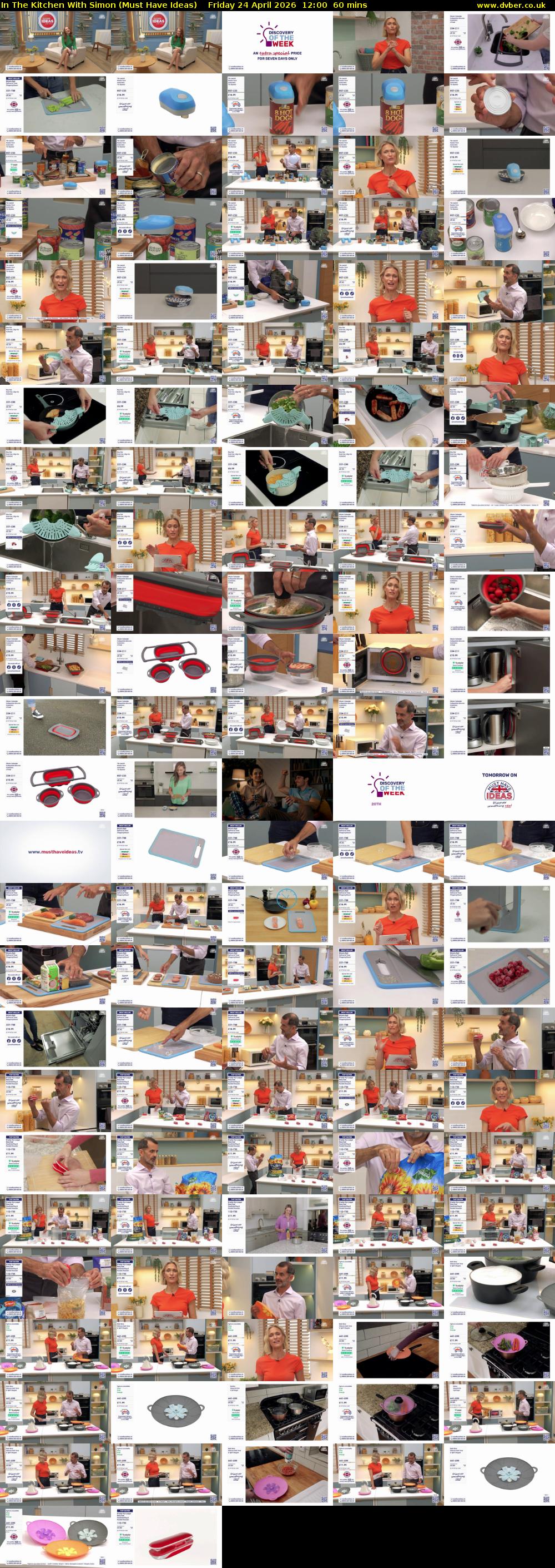 In The Kitchen With Simon (Must Have Ideas) Friday 24 April 2026 12:00 - 13:00