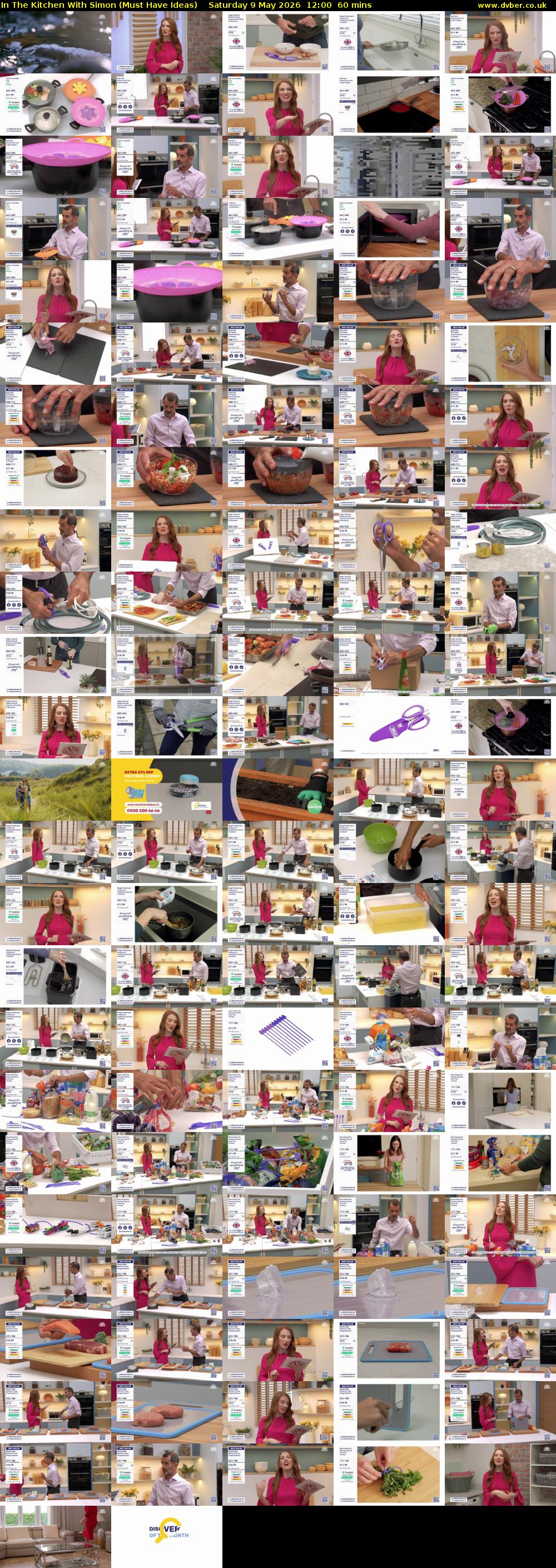 In The Kitchen With Simon (Must Have Ideas) Saturday 9 May 2026 12:00 - 13:00