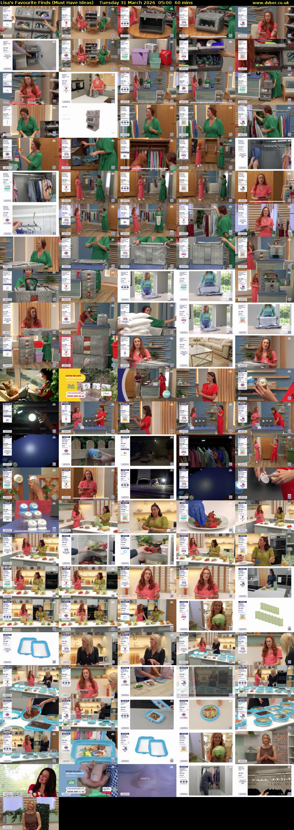 Lisa's Favourite Finds (Must Have Ideas) Tuesday 31 March 2026 05:00 - 06:00