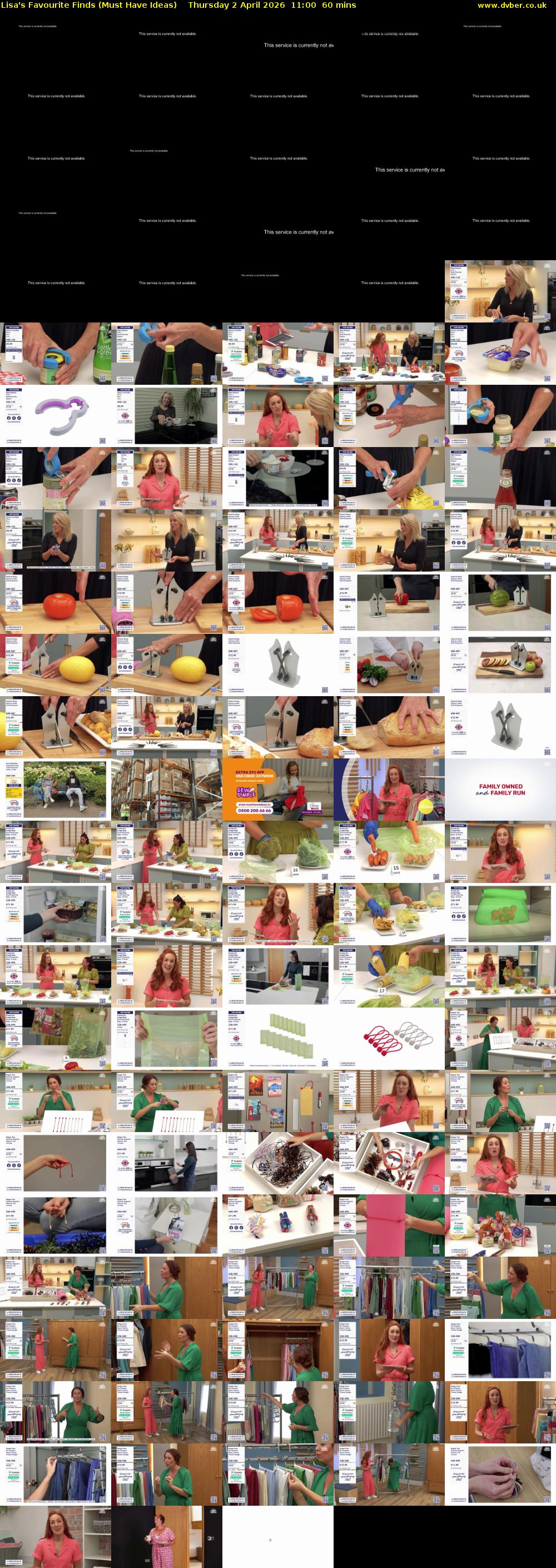 Lisa's Favourite Finds (Must Have Ideas) Thursday 2 April 2026 11:00 - 12:00