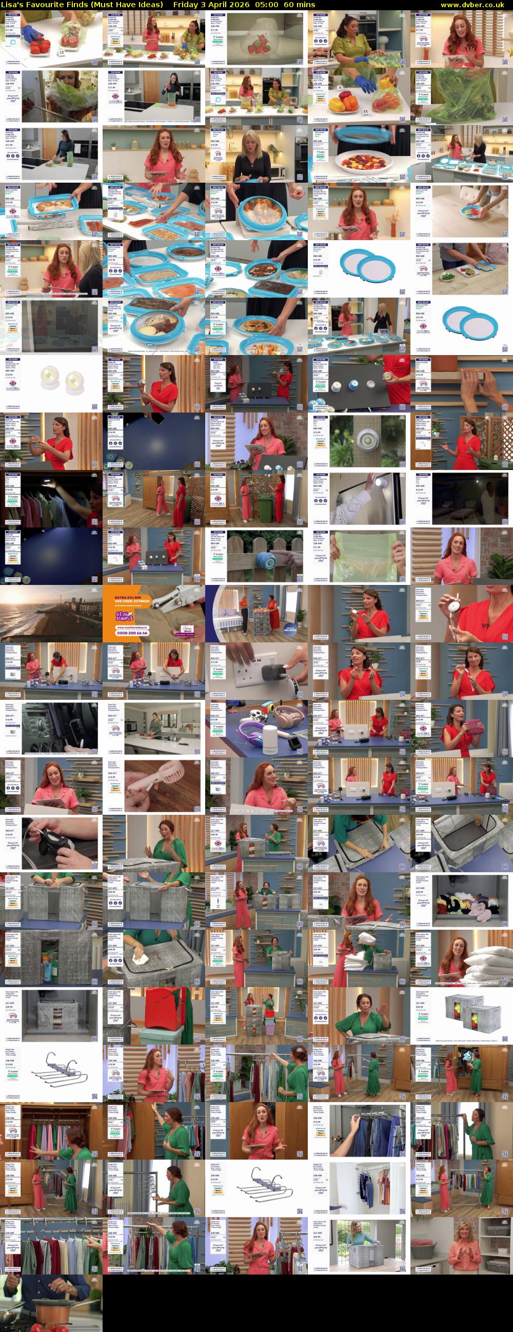 Lisa's Favourite Finds (Must Have Ideas) Friday 3 April 2026 05:00 - 06:00