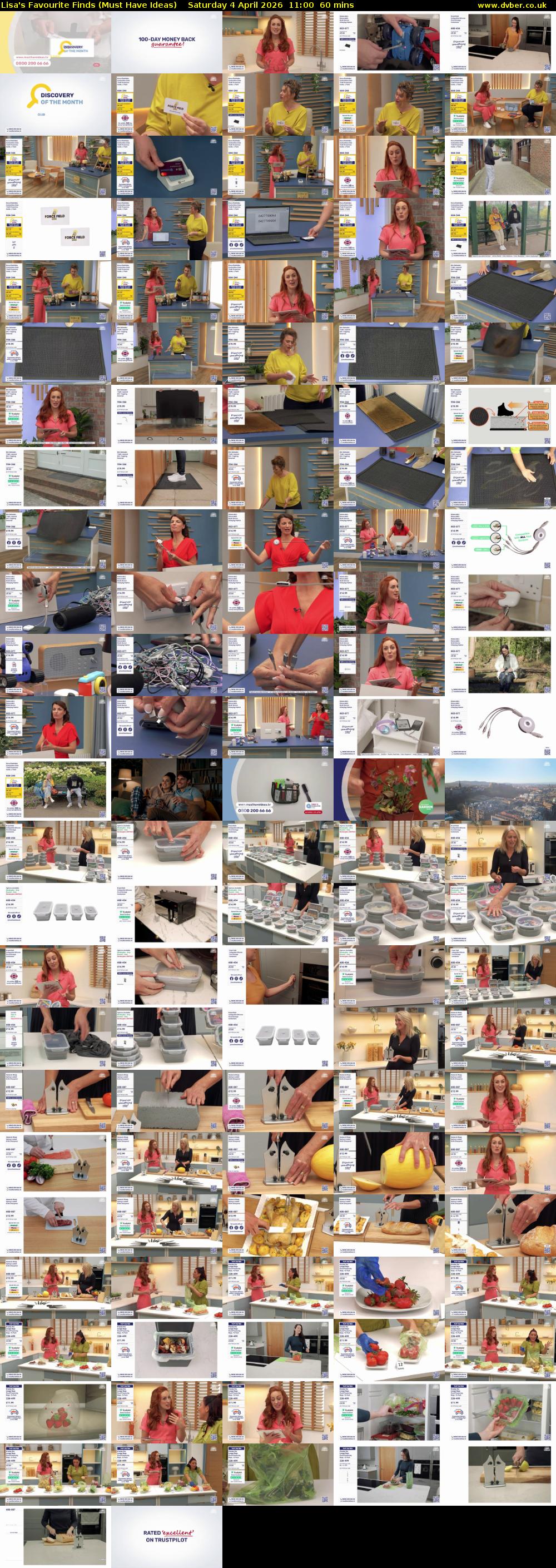 Lisa's Favourite Finds (Must Have Ideas) Saturday 4 April 2026 11:00 - 12:00