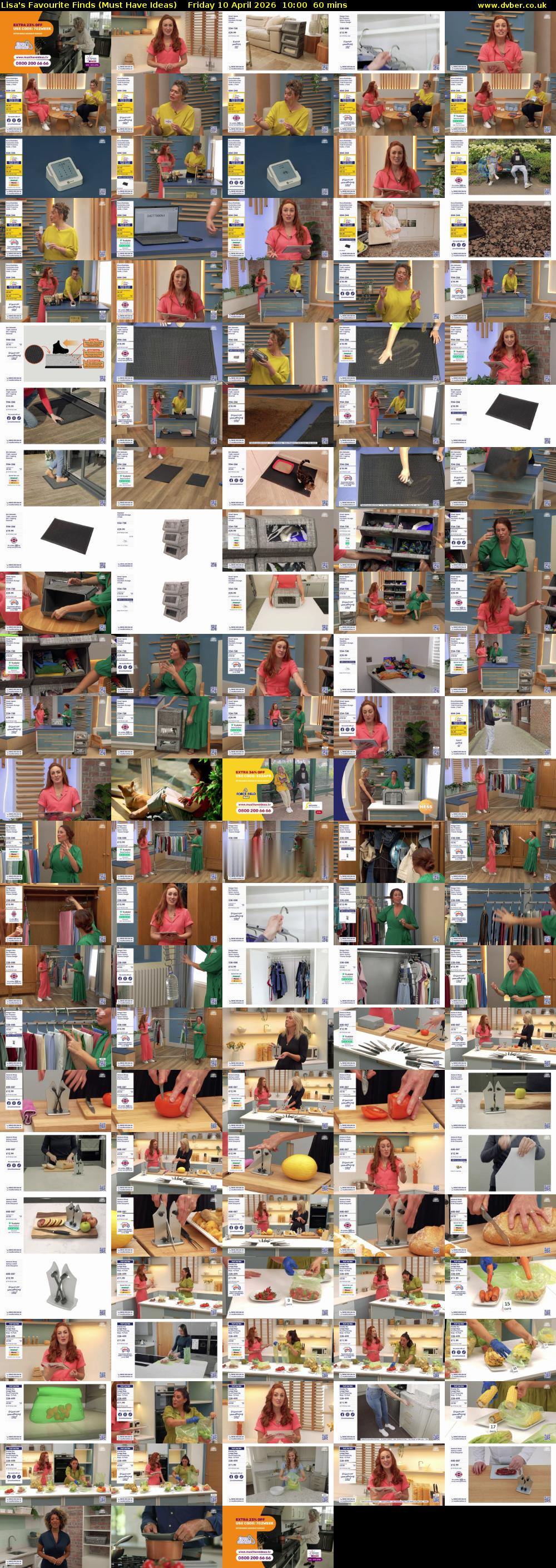 Lisa's Favourite Finds (Must Have Ideas) Friday 10 April 2026 10:00 - 11:00