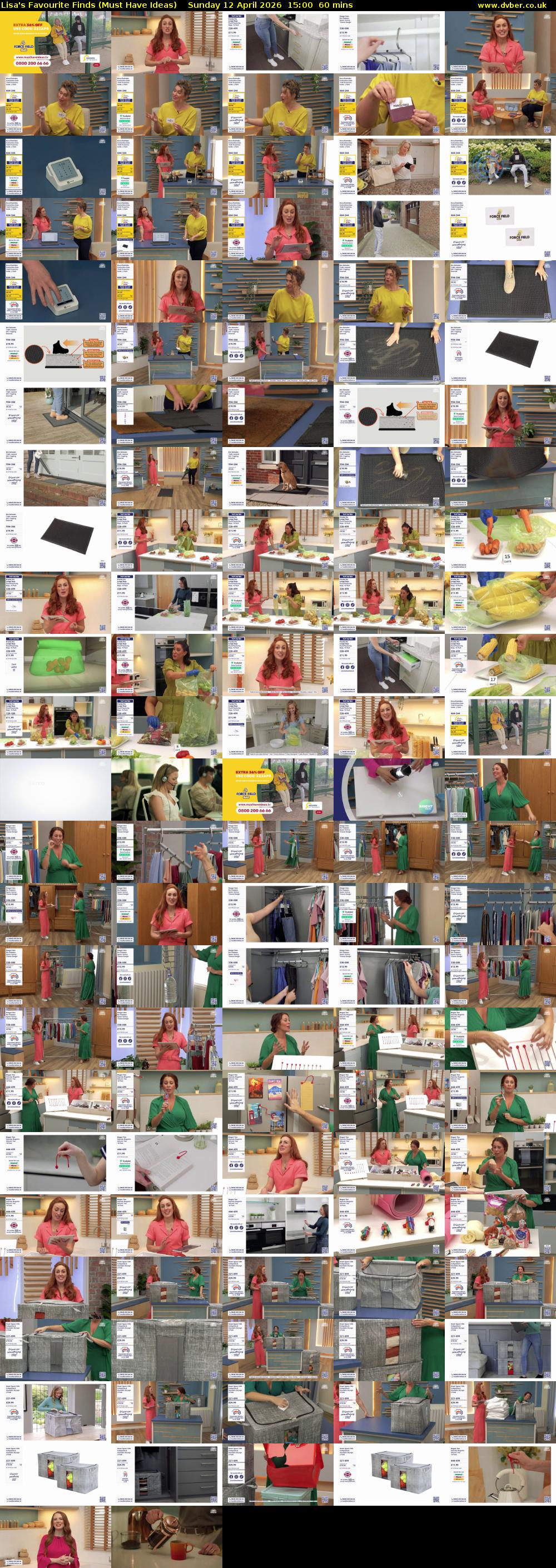 Lisa's Favourite Finds (Must Have Ideas) Sunday 12 April 2026 15:00 - 16:00