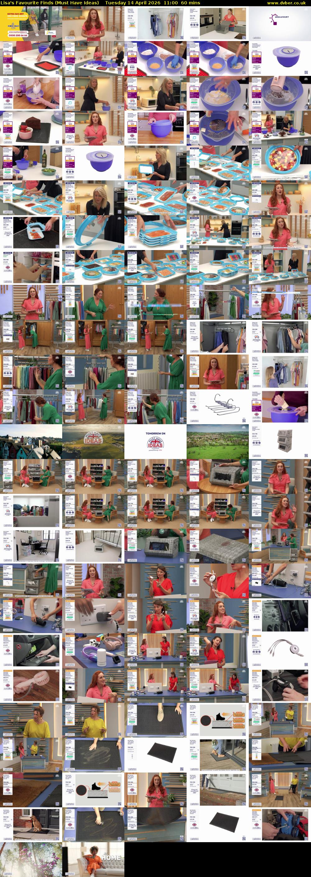 Lisa's Favourite Finds (Must Have Ideas) Tuesday 14 April 2026 11:00 - 12:00