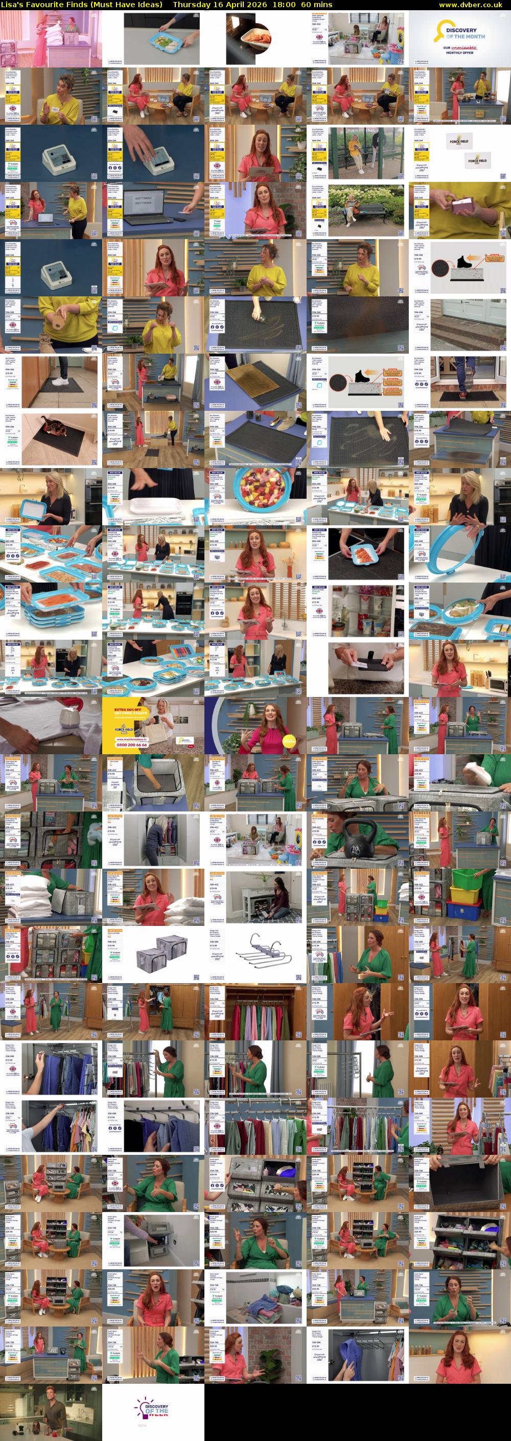 Lisa's Favourite Finds (Must Have Ideas) Thursday 16 April 2026 18:00 - 19:00
