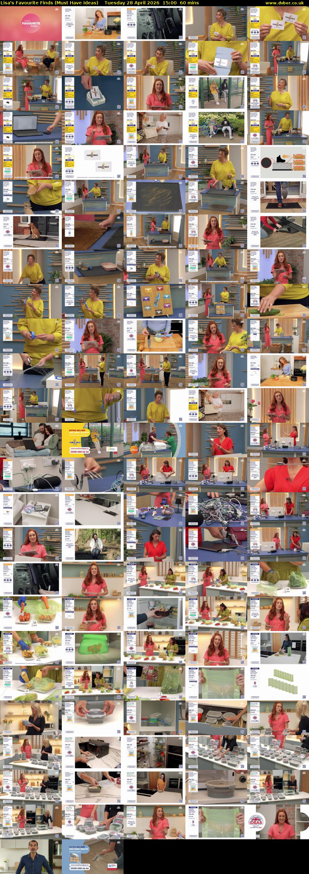 Lisa's Favourite Finds (Must Have Ideas) Tuesday 28 April 2026 15:00 - 16:00