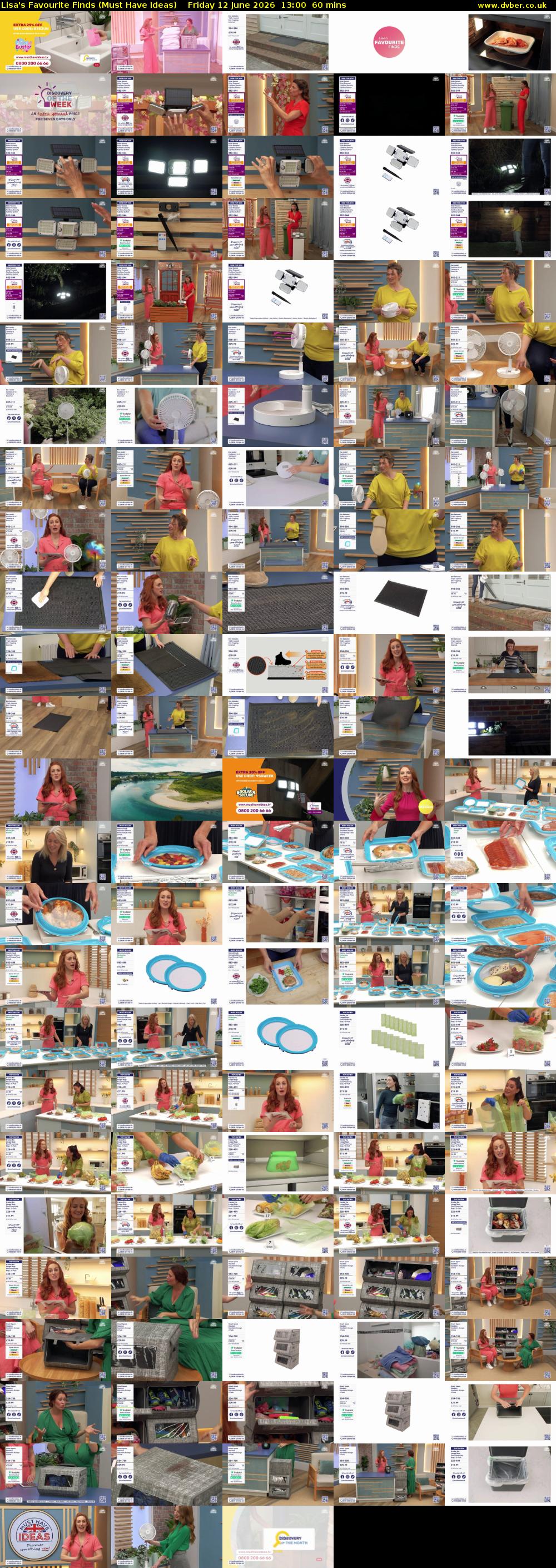 Lisa's Favourite Finds (Must Have Ideas) Friday 12 June 2026 13:00 - 14:00
