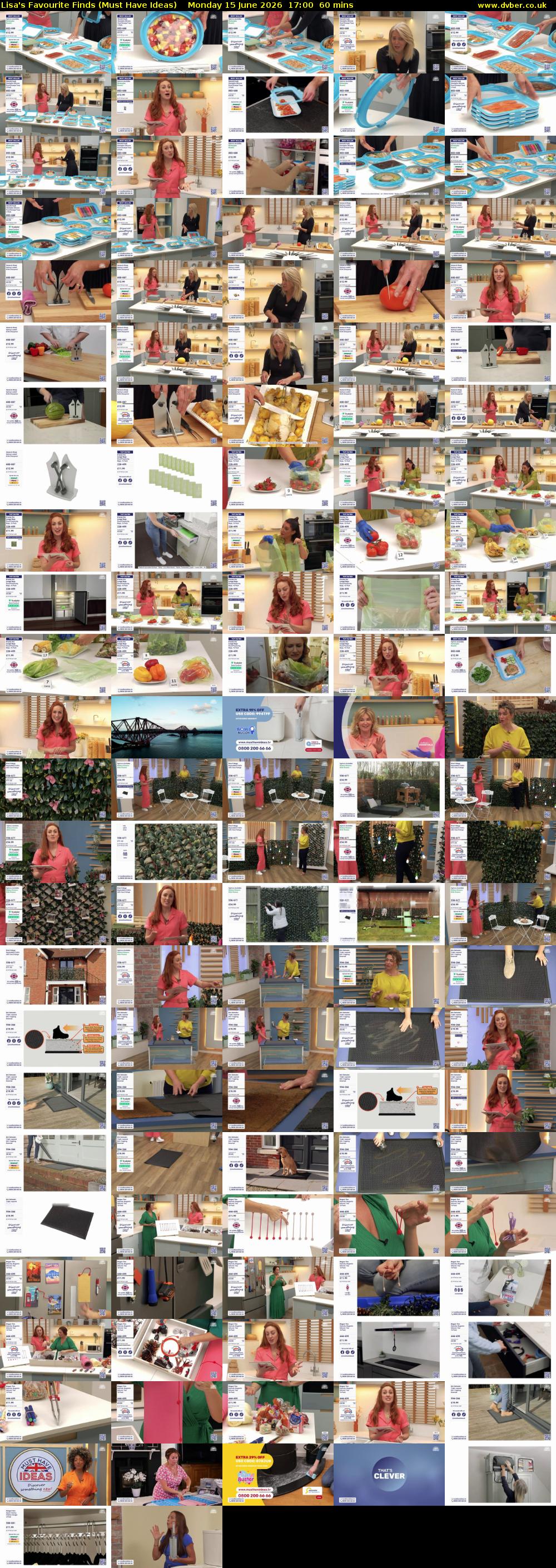 Lisa's Favourite Finds (Must Have Ideas) Monday 15 June 2026 17:00 - 18:00