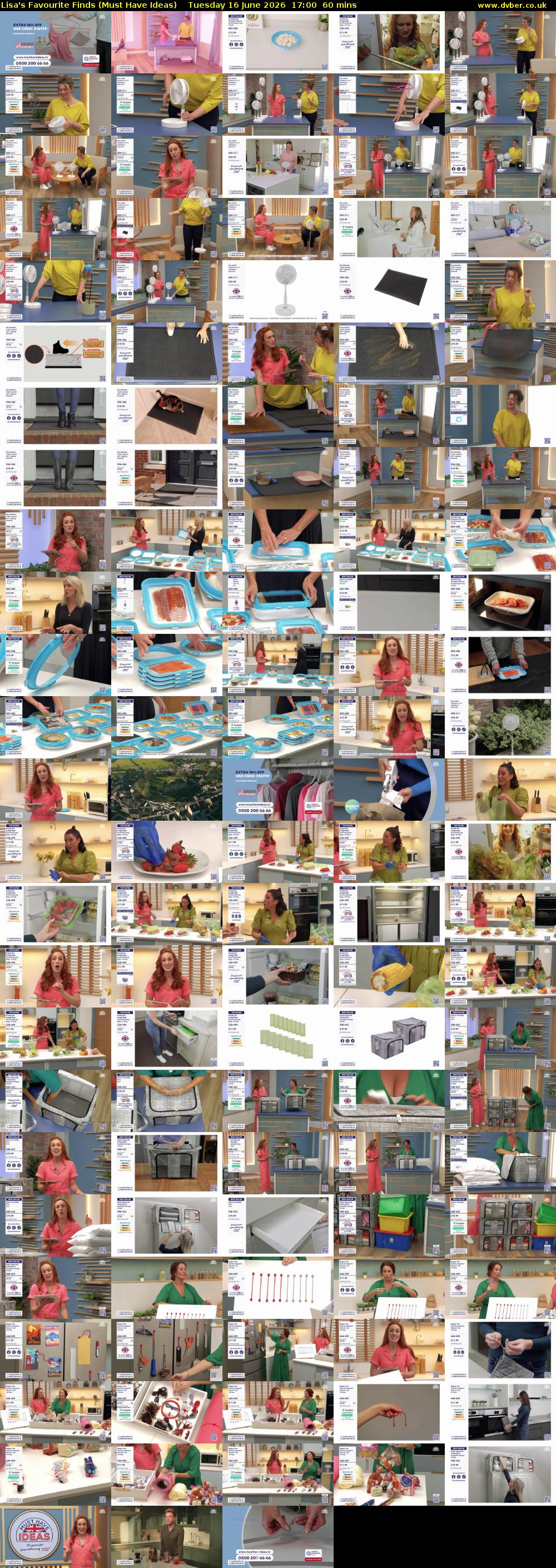 Lisa's Favourite Finds (Must Have Ideas) Tuesday 16 June 2026 17:00 - 18:00