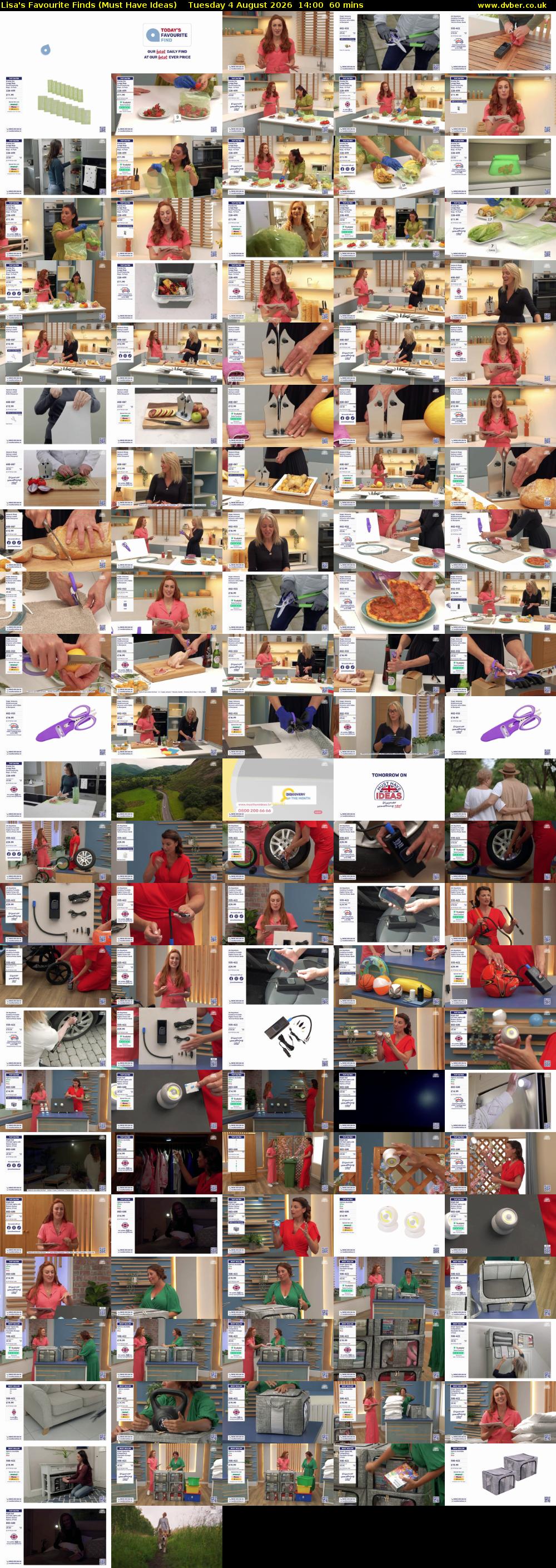 Lisa's Favourite Finds (Must Have Ideas) Tuesday 4 August 2026 14:00 - 15:00