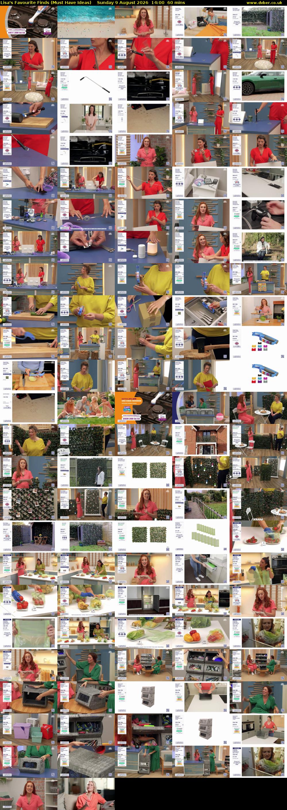 Lisa's Favourite Finds (Must Have Ideas) Sunday 9 August 2026 14:00 - 15:00