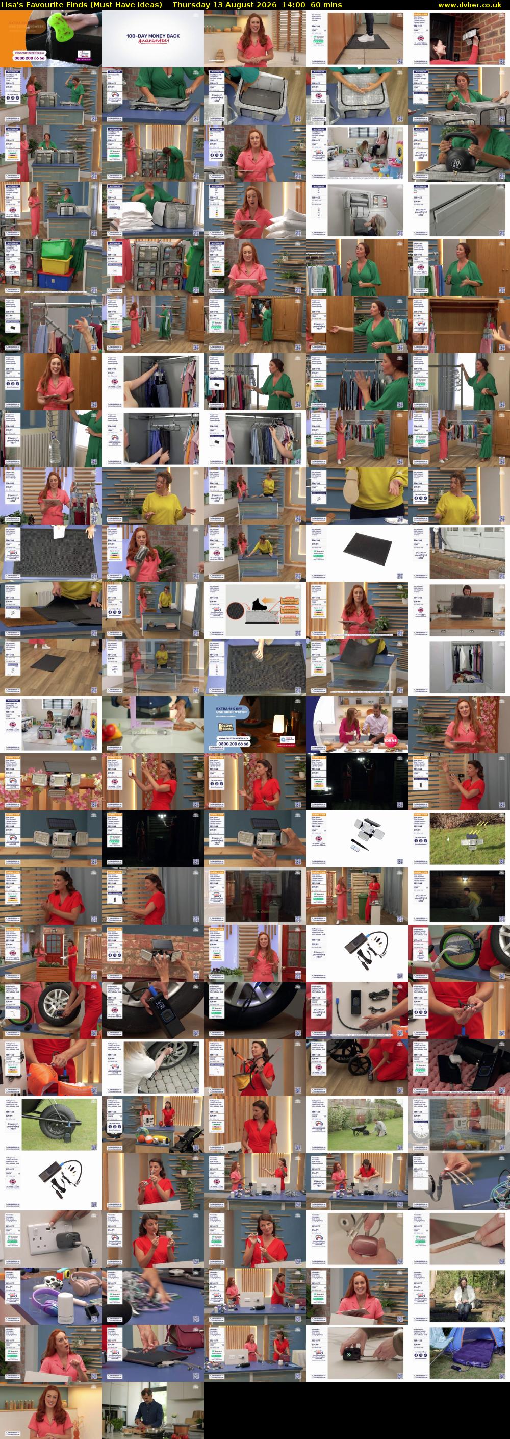 Lisa's Favourite Finds (Must Have Ideas) Thursday 13 August 2026 14:00 - 15:00