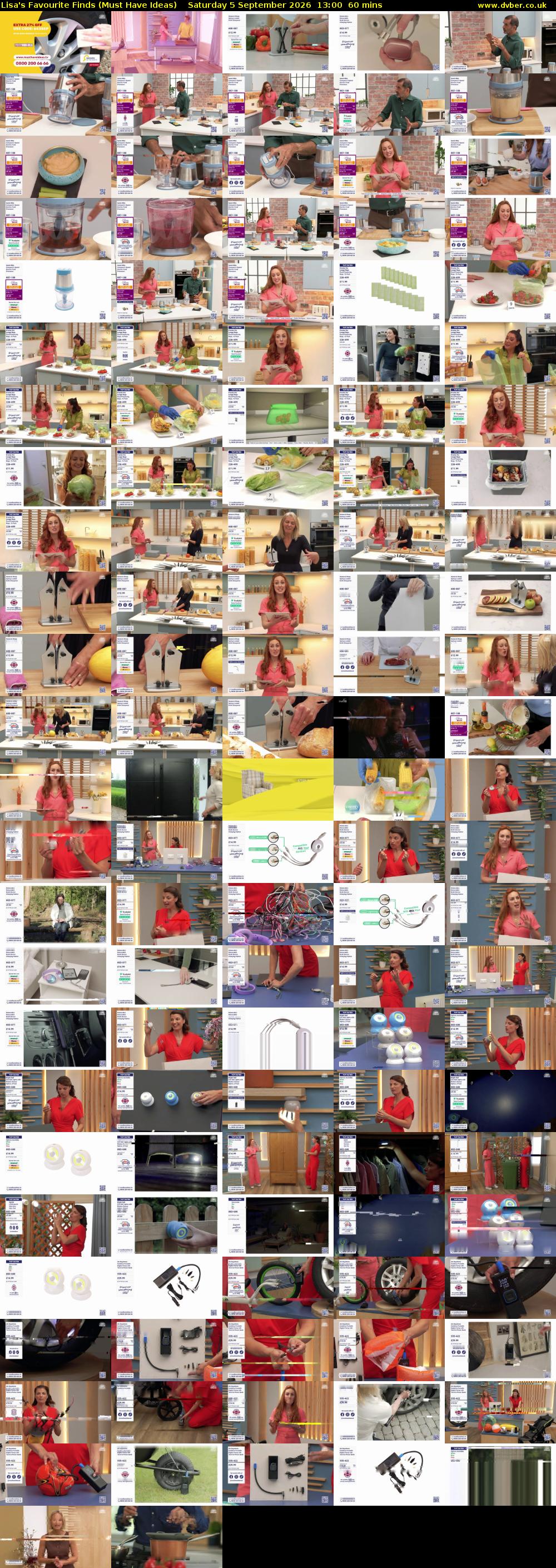 Lisa's Favourite Finds (Must Have Ideas) Saturday 5 September 2026 13:00 - 14:00