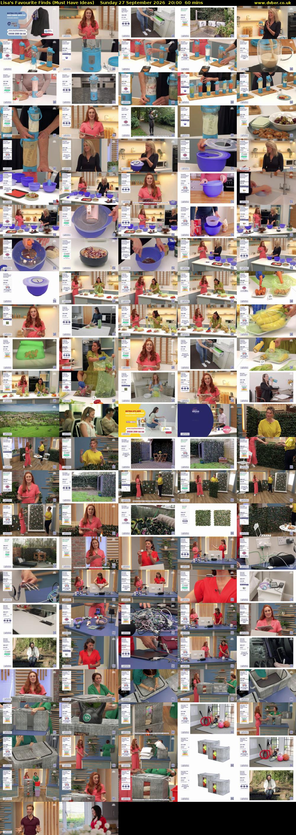 Lisa's Favourite Finds (Must Have Ideas) Sunday 27 September 2026 20:00 - 21:00