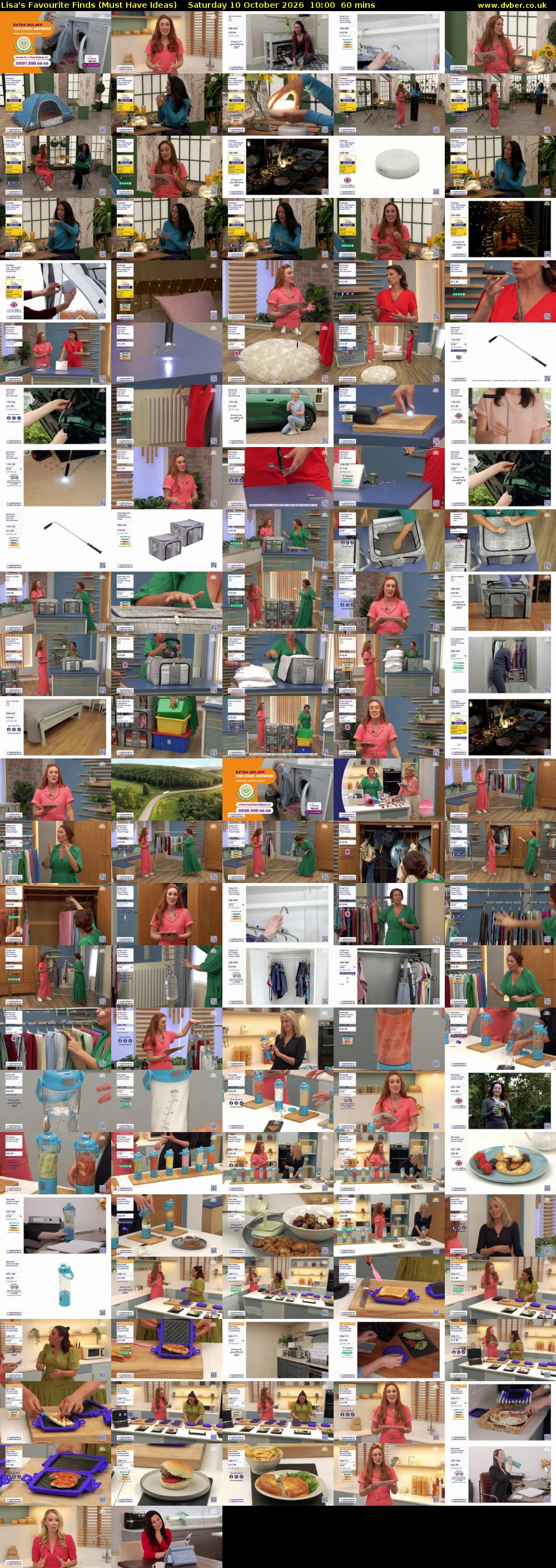 Lisa's Favourite Finds (Must Have Ideas) Saturday 10 October 2026 10:00 - 11:00