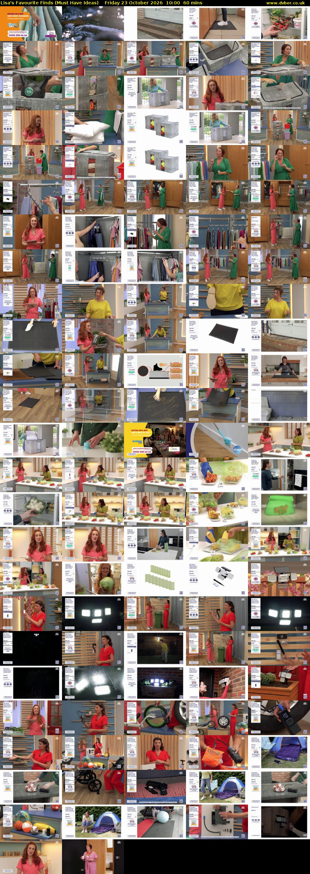 Lisa's Favourite Finds (Must Have Ideas) Friday 23 October 2026 10:00 - 11:00