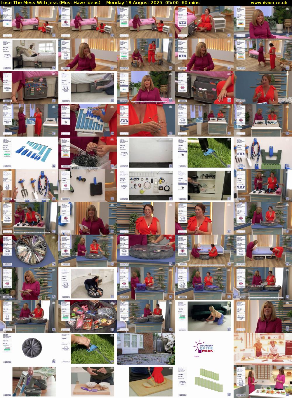 Lose The Mess With Jess (Must Have Ideas) Monday 18 August 2025 05:00 - 06:00